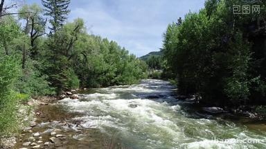 河水流淌高清实拍